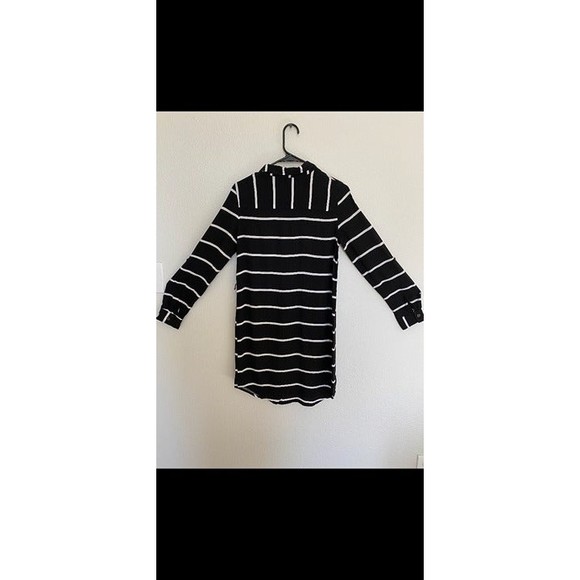 J for Justify Striped Button Front long sleeve Shirt Dress Size - S - Picture 3 of 6